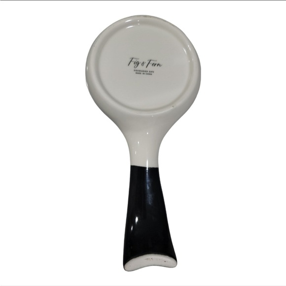 Figs & Fern Book Stack Fashion Spoon Rest NEW - Picture 3 of 4